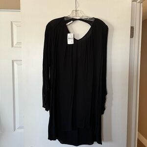 BRAND NEW SUPER CUTE MINI DRESS WITH CUT OUT BACK, NWT!!